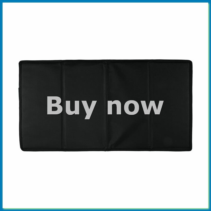 Outdoor Camping Mat - แผ่นรองรถเข็นพับได้สำหรับตั้งแคมป์, อุปกรณ์เสริมรถเข็นพับได้แบบพกพาสำหรับกิจกรรมกลางแจ้ง ขนาด 100x50 ซม.-ABHG