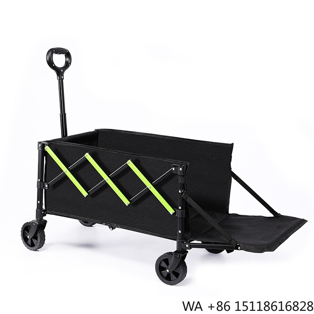 Outdoor Camping Table - รถเข็นพับได้อเนกประสงค์ E-RIKE แบบพับเก็บได้ สำหรับงานหนัก พร้อมล้อถอดได้ เหมาะสำหรับการตั้งแคมป์