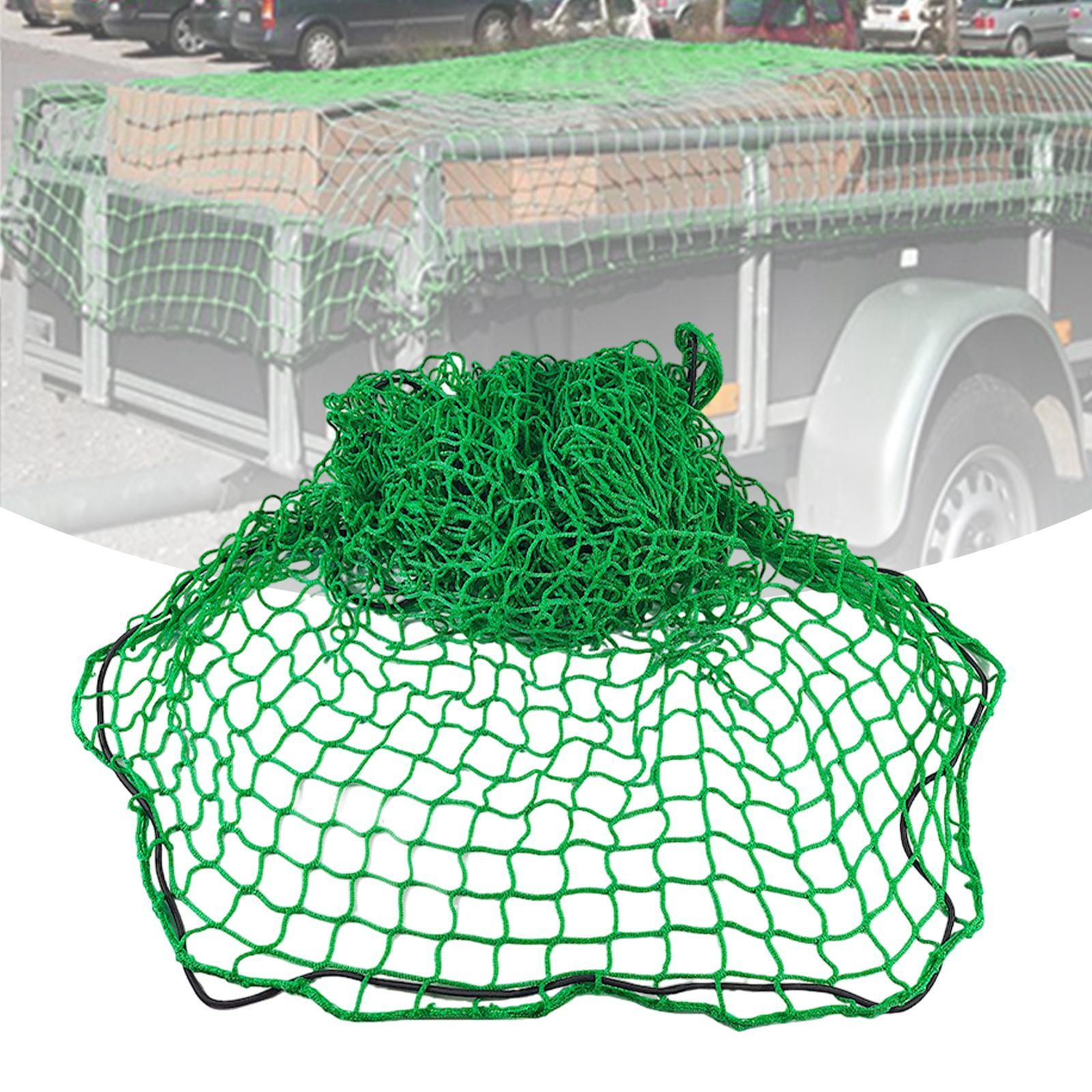 Outdoor Camping Van - ตาข่ายไนลอนทนทานสำหรับรถพ่วง สีเขียว สำหรับรถกระบะ รถบรรทุก ใช้สำหรับตั้งแคมป์และการเดินทาง