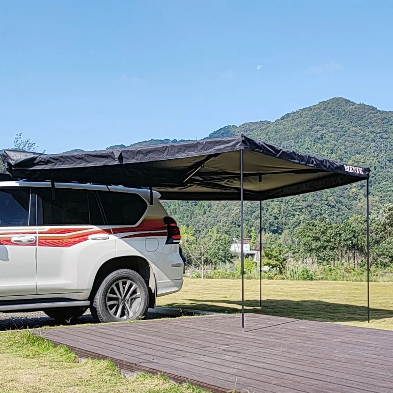 Outdoor Camping Awning - เต็นท์ข้างรถยนต์แบบตั้งอิสระ Anex 270 สำหรับตั้งแคมป์กลางแจ้ง 4x4 ออฟโรด