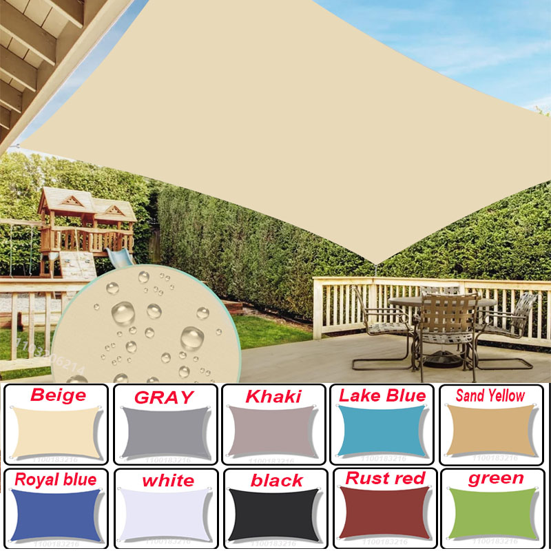 Outdoor Camping Awning - กันน้ํา Sun Shelter ม่านบังแดดป้องกัน Shade Sail