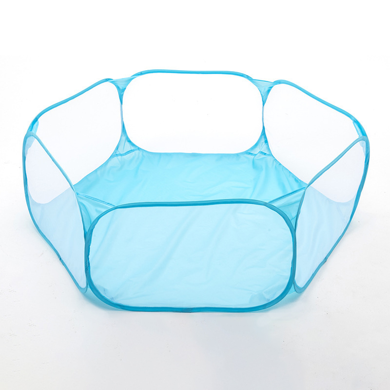 Outdoor Camping Dog Fence - บ่อบอลสำหรับสัตว์เลี้ยง 1.2 ล้านลูกบอล สำหรับสุนัขและแมว บ่อเล่นพับได้ พกพาสะดวก