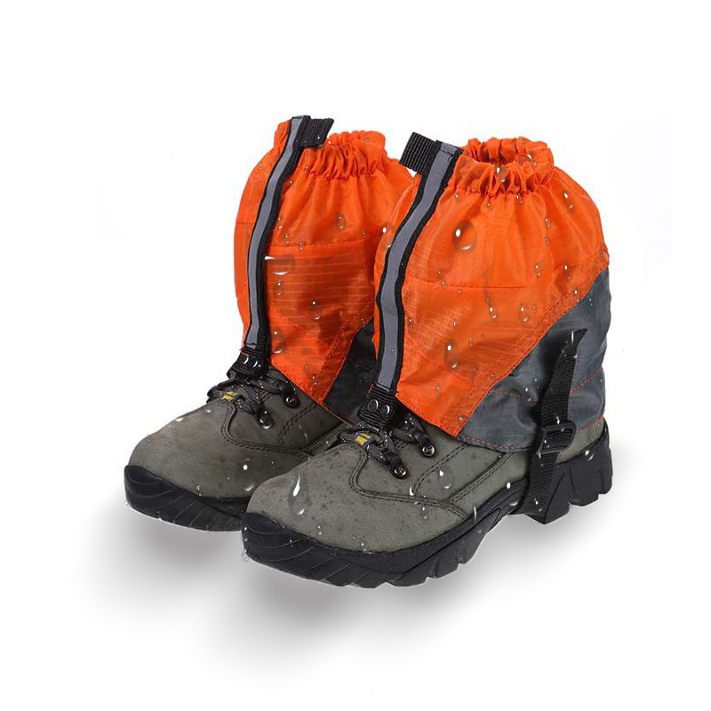Trekking Gaiters - ที่ปิดขาแบบกันน้ำสำหรับทุกเพศ เหมาะสำหรับปีนเขา ตั้งแคมป์ เดินป่า เล่นสกี ใส่กับรองเท้าบูท