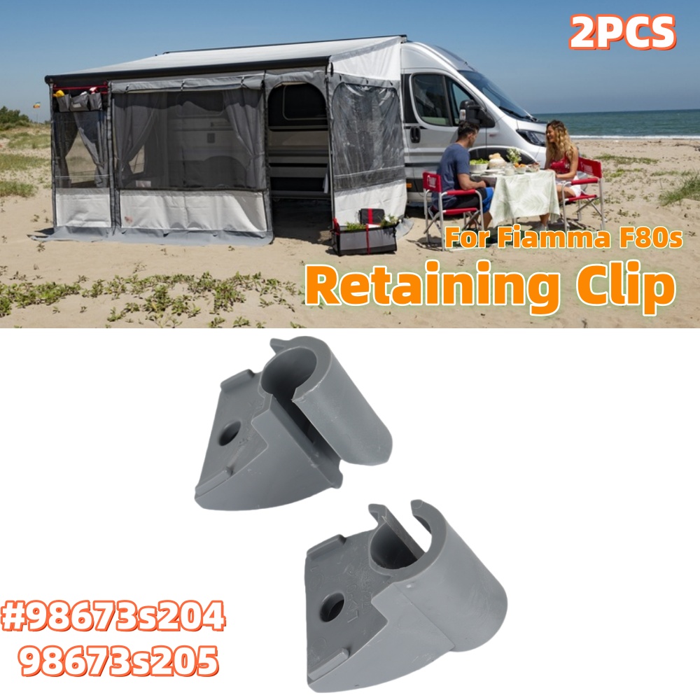 Outdoor Camping Awning - คลิปล็อคขาซ้ายขวาสำหรับกันสาด RV รุ่น 98673s204 98673s205 สำหรับ