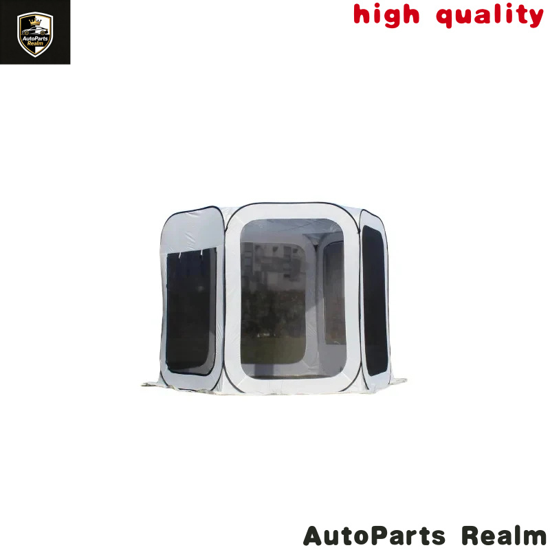 Outdoor Camping Car Tail Tent - สินค้าใหม่มาแรง! เต็นท์หลังคารถพับได้ ระบายอากาศดี หกด้าน เหมาะสำหรับตั้งแคมป์กลางแจ้งในสนามหญ้า ขนาดเล็ก