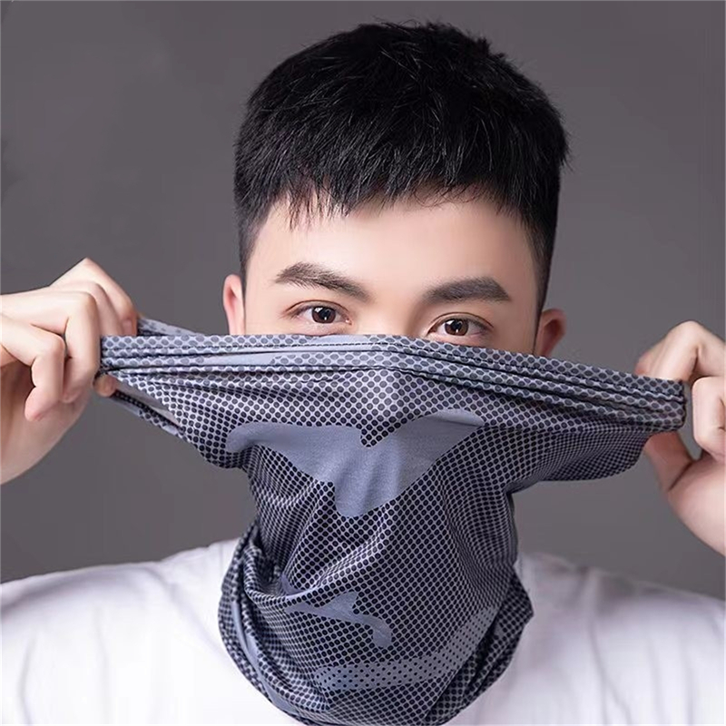 Trekking Gaiters - ป้องกันรังสียูวีผ้าไหมน้ําแข็งหน้าปกคอหลอดกีฬากลางแจ้งผ้าพันคอผ้าพันคอระบายอากาศเดินป่าผ้าพันคอคอสนับแข้งผ้าพันคอ