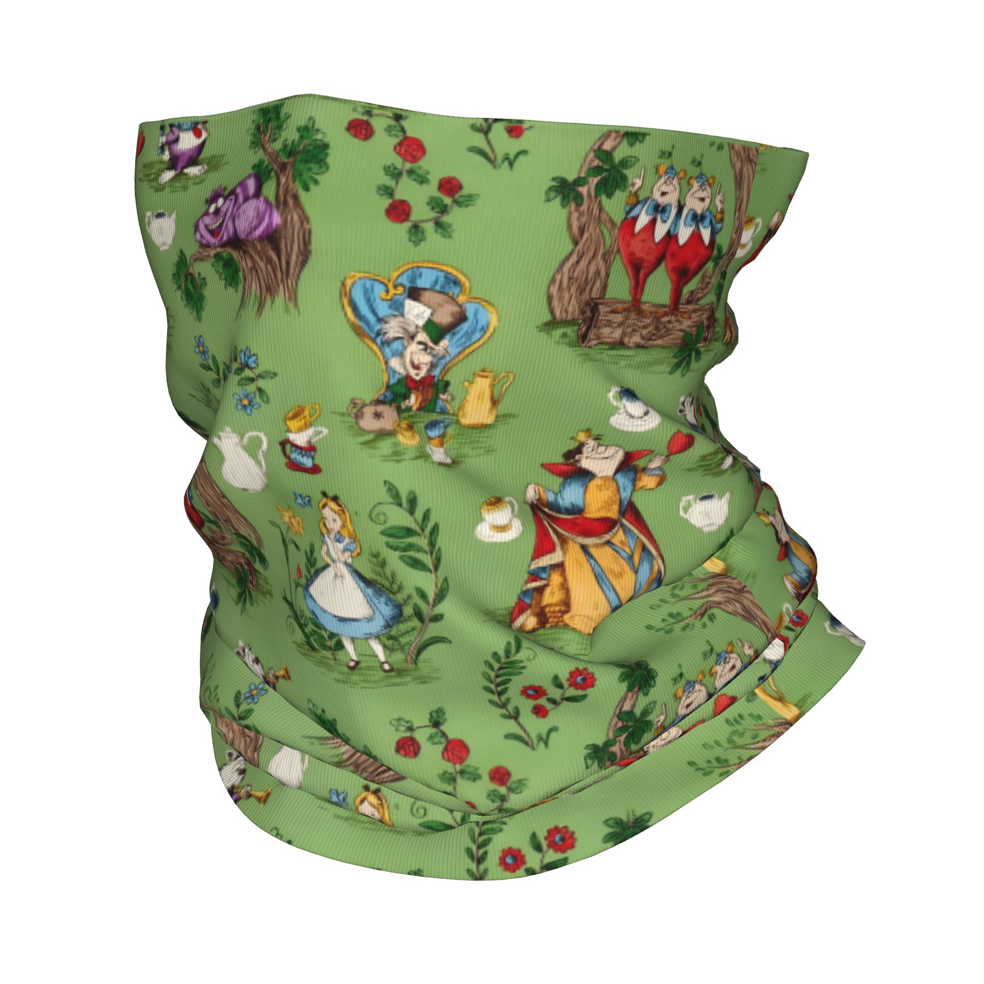 Trekking Gaiters - ผ้าพันคอแบบพันคอ A-Alice in W-Wonderland สำหรับผู้ชายและผู้หญิง ใช้ในฤดูหนาว