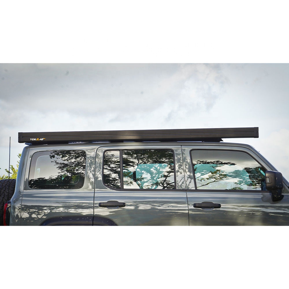 Outdoor Camping Awning - กันสาดรถยนต์แบบยืดหดได้ 4x4 4wd SUV สำหรับตั้งแคมป์กลางแจ้ง อุปกรณ์ติดตั้งบนหลังคารถยนต์