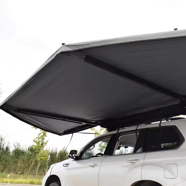 Outdoor Camping Awning - เต็นท์กันสาดสำหรับตั้งแคมป์กลางแจ้งสี่ฤดู 270 องศา สำหรับรถขับเคลื่อนสี่ล้อ