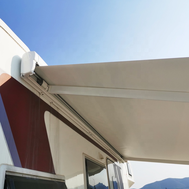 Outdoor Camping Awning - โครงอะลูมิเนียมอัลลอยด์ STLF Awnlux อุปกรณ์เสริมภายนอกรถบ้าน รถคาราวาน เต็นท์กันสาดสำหรับตั้งแคมป์กลางแจ้ง