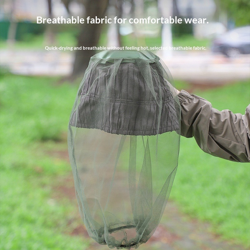 ขายร้อนหมวกมุ้งกันยุงแบบพับเก็ - Outdoor Camping Mosquito Net บทวิจารณ์และราคา