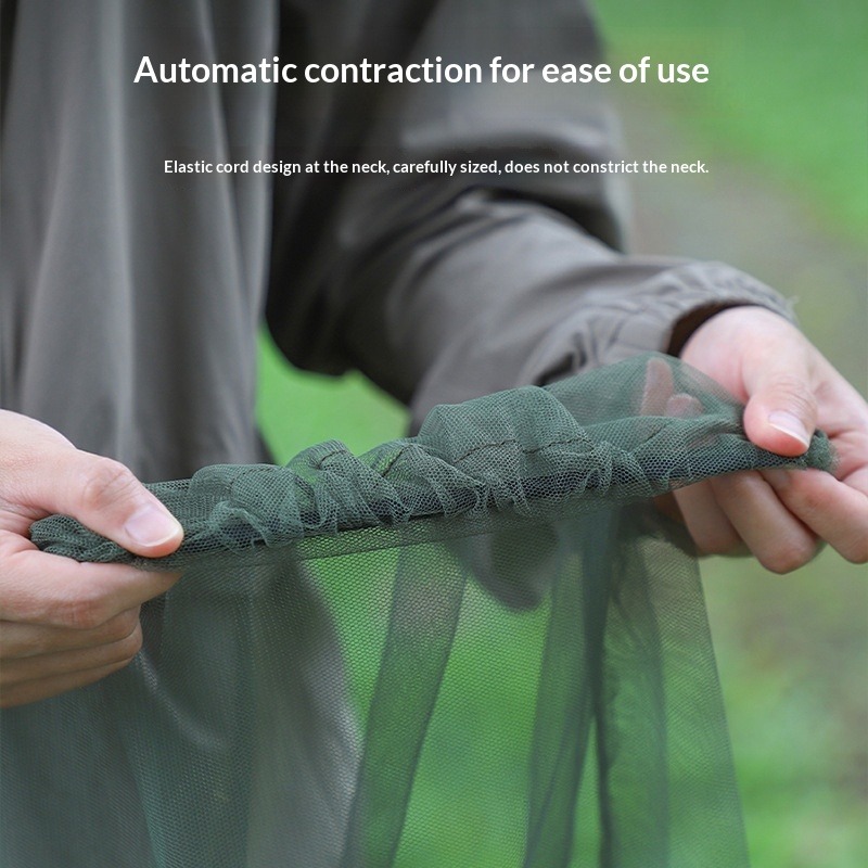 ขายร้อนหมวกมุ้งกันยุงแบบพับเก็ - Outdoor Camping Mosquito Net บทวิจารณ์และราคา
