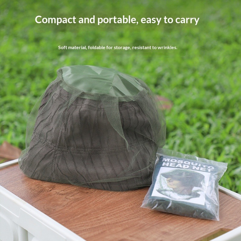 ขายร้อนหมวกมุ้งกันยุงแบบพับเก็ - Outdoor Camping Mosquito Net บทวิจารณ์และราคา