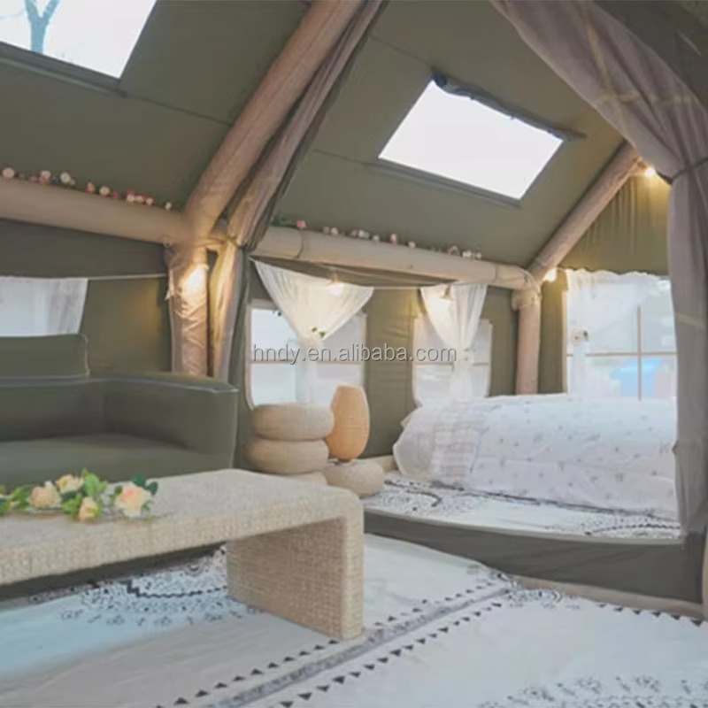 เต็นท์แคมป์ปิ้งกลางแจ้งแบบเป่า - Outdoor Camping House บทวิจารณ์และราคา