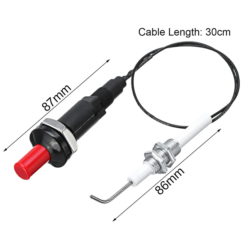ปุ่มกด Piezo Ignitor พร้อมสาย  - Outdoor Camping Burner บทวิจารณ์และราคา