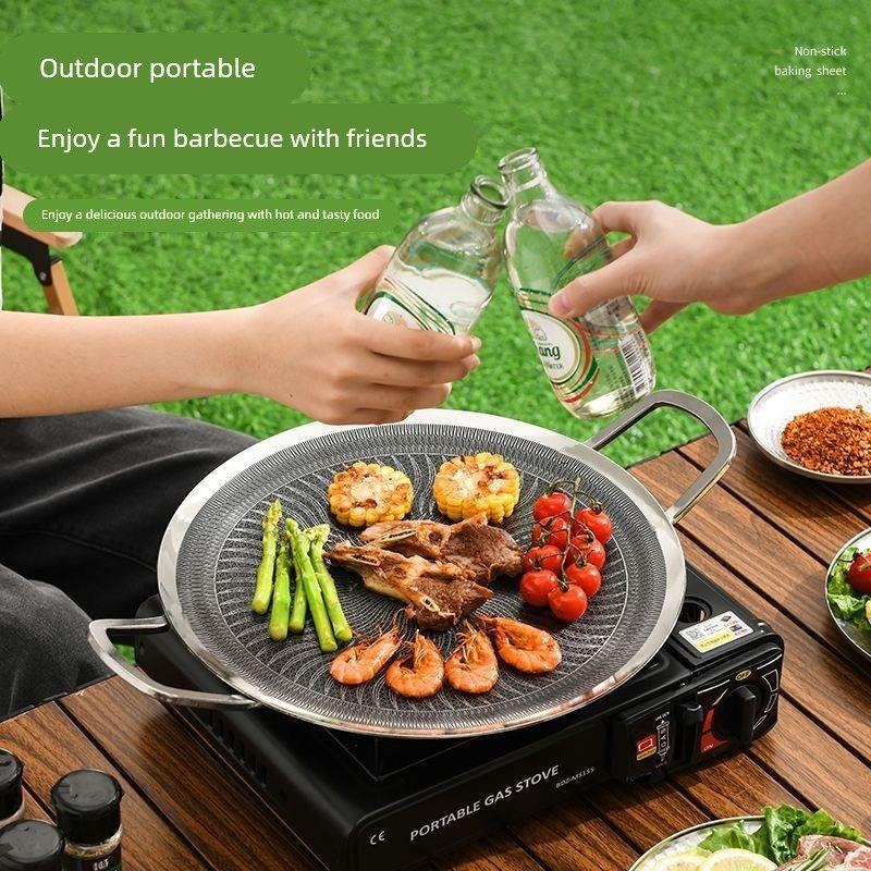 กระทะย่างบาร์บีคิวอเนกประสงค์ส - Outdoor Camping Burner บทวิจารณ์และราคา