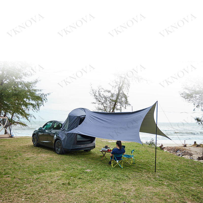 เต็นท์ท้ายรถสำหรับรถเทสล่า รุ่ - Outdoor Camping Car Tail Tent บทวิจารณ์และราคา