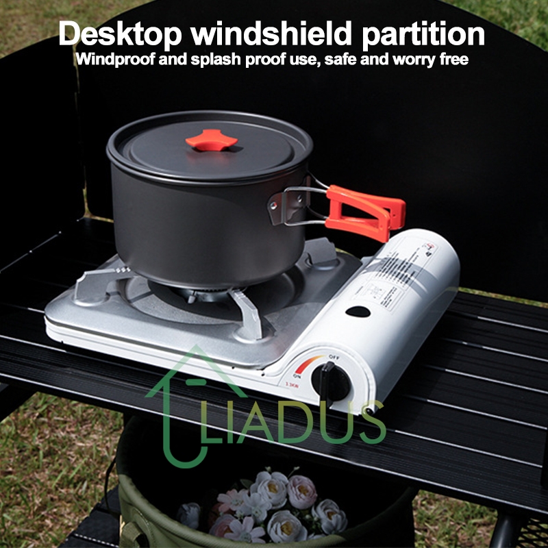 พับแบบพกพากลางแจ้งเตาตาราง Cam - Outdoor Camping Kitchen Setup บทวิจารณ์และราคา