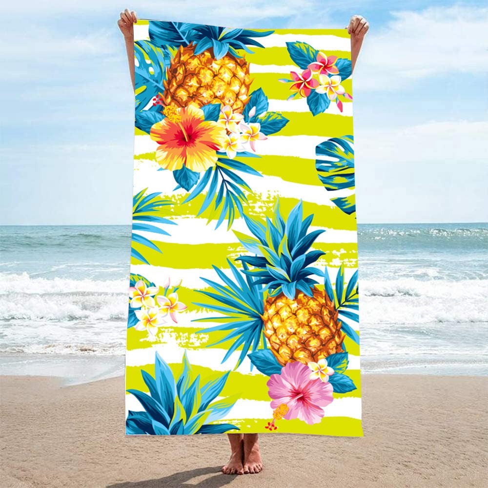 ผ้าเช็ดตัวชายหาดลายต้นปาล์ม 10 - Outdoor Camping Mat บทวิจารณ์และราคา