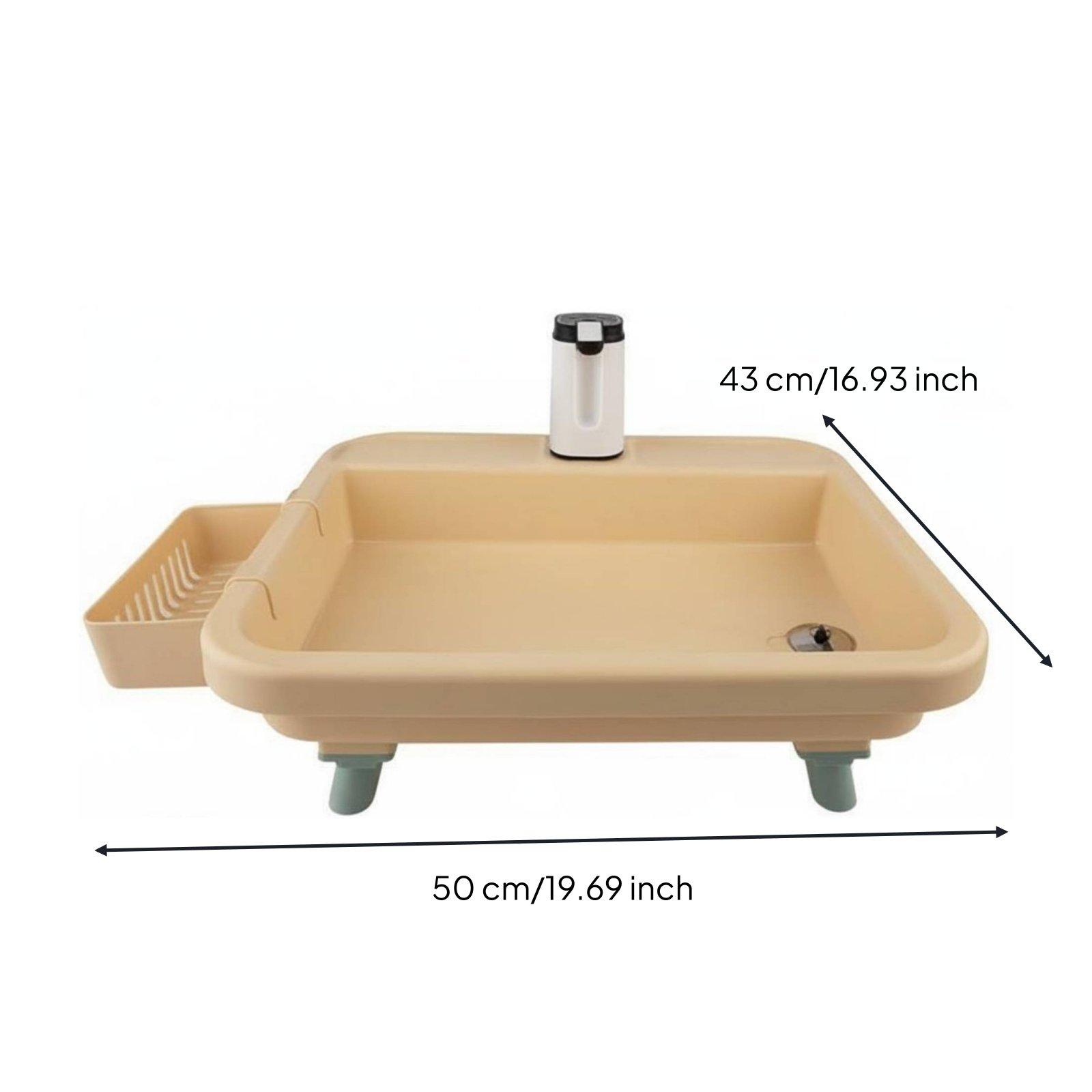อ่างล้างหน้าแบบพกพาสำหรับตั้งแ - Outdoor Camp บทวิจารณ์และราคา