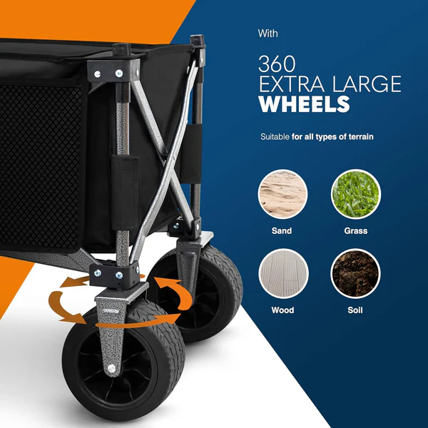 รถเข็นแคมป์ปิ้งพับได้แบบพกพา พ - Outdoor Camping Table บทวิจารณ์และราคา