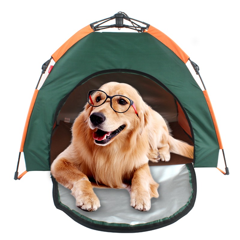 เต็นท์สัตว์เลี้ยงกลางแจ้งแบบพั - Outdoor Camping Dog Fence บทวิจารณ์และราคา