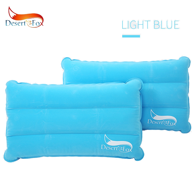 หมอนเป่าลมพกพาสำหรับตั้งแคมป์1 - Camp Pillow Compressible บทวิจารณ์และราคา