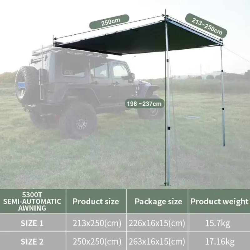 เต็นท์หลังคารถยนต์แบบม้วนเก็บไ - Outdoor Camp บทวิจารณ์และราคา