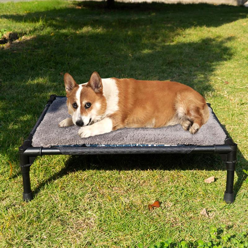 กลางแจ้งสูงเตียงสุนัขพับยกเปลส - Outdoor Camping Dog Fence บทวิจารณ์และราคา