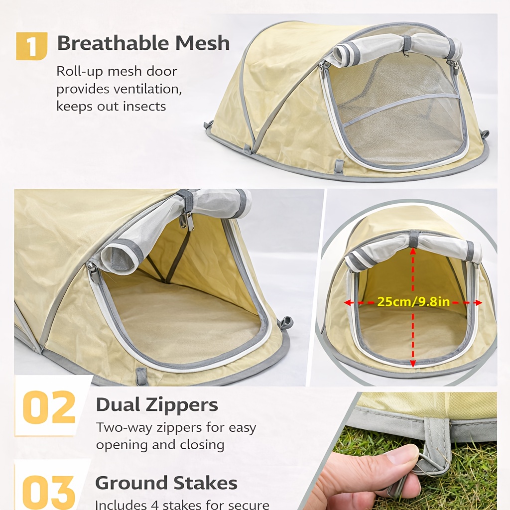 เต็นท์พับได้สำหรับสัตว์เลี้ยง  - Outdoor Camping Dog Fence บทวิจารณ์และราคา