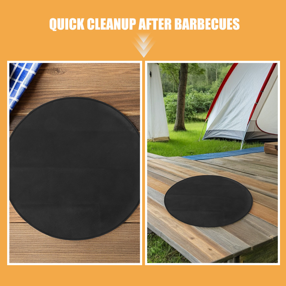 แผ่นรองเตาย่างกันไฟทรงกลม ขนาด - Outdoor Camping Mat บทวิจารณ์และราคา