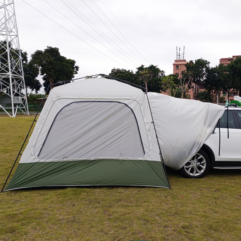เต็นท์ท้ายรถพับได้แบบพกพาจากโร - Outdoor Camping Car Tail Tent บทวิจารณ์และราคา
