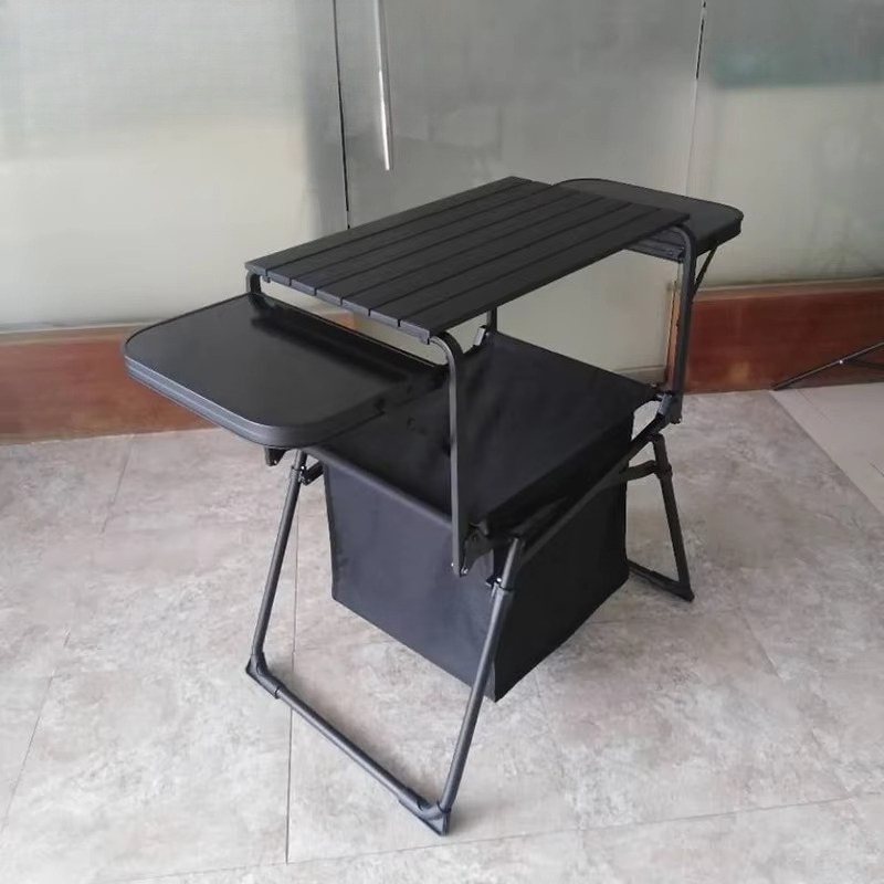 ชุดโต๊ะพับได้สำหรับครัวกลางแจ้ - Outdoor Camping Kitchen Setup บทวิจารณ์และราคา
