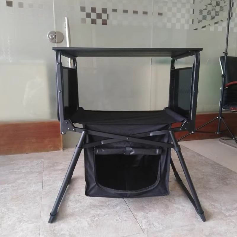 ชุดโต๊ะพับได้สำหรับครัวกลางแจ้ - Outdoor Camping Kitchen Setup บทวิจารณ์และราคา