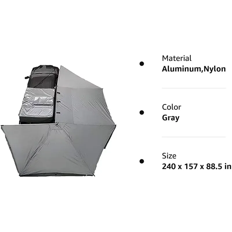 กันสาดข้างรถยนต์ Awnlux 270 อง - Outdoor Camping Awning บทวิจารณ์และราคา