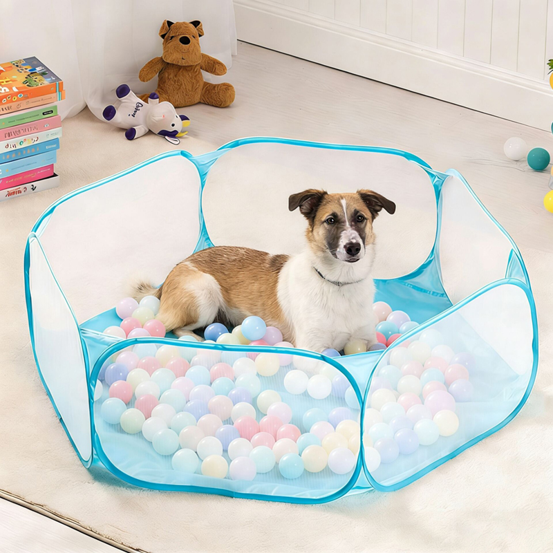 บ่อบอลสำหรับสัตว์เลี้ยง 1.2 ล้ - Outdoor Camping Dog Fence บทวิจารณ์และราคา