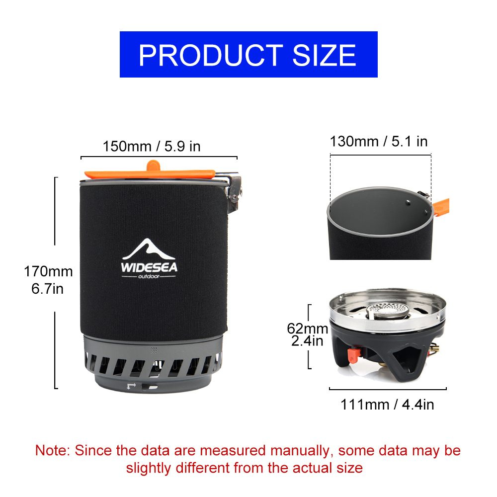 ชุดอุปกรณ์ทำอาหารสำหรับตั้งแคม - Outdoor Camping Burner บทวิจารณ์และราคา