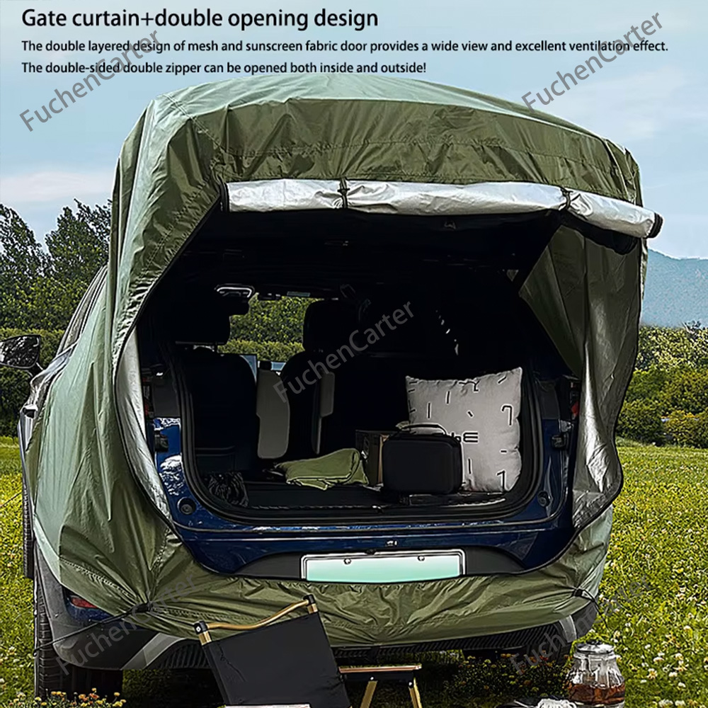 เต็นท์ท้ายรถ SUV สำหรับตั้งแคม - Outdoor Camping Car Tail Tent บทวิจารณ์และราคา