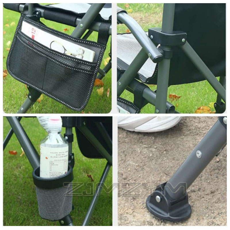 เก้าอี้พับกลางแจ้งขนาดใหญ่ เก้ - Outdoor Camping High Chair บทวิจารณ์และราคา