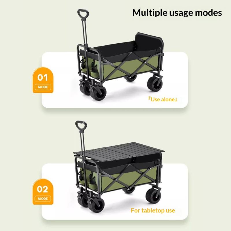 รถเข็นอเนกประสงค์แบบพับได้ 4 ล - Outdoor Camping Table บทวิจารณ์และราคา