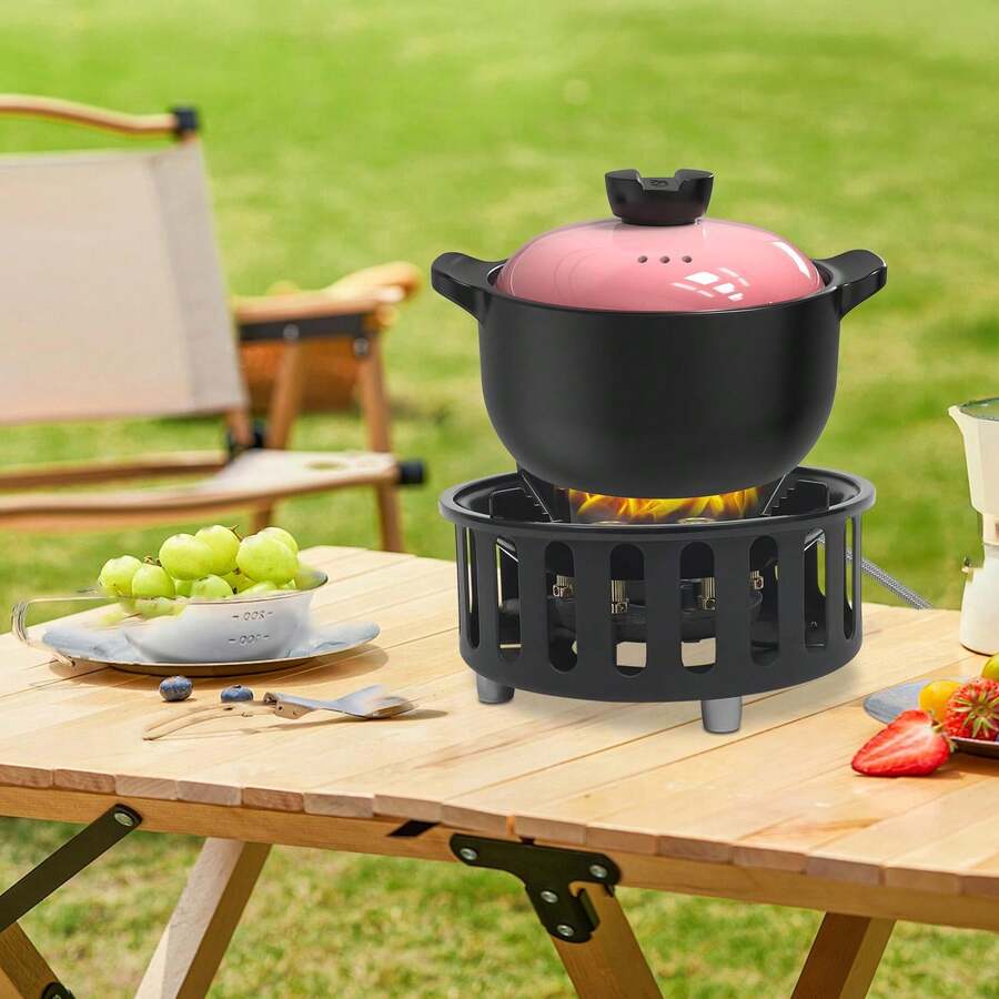 เตาแก๊สพกพาสำหรับตั้งแคมป์พร้อ - Outdoor Camping Burner บทวิจารณ์และราคา