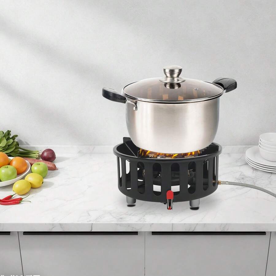เตาแก๊สพกพาสำหรับตั้งแคมป์พร้อ - Outdoor Camping Burner บทวิจารณ์และราคา