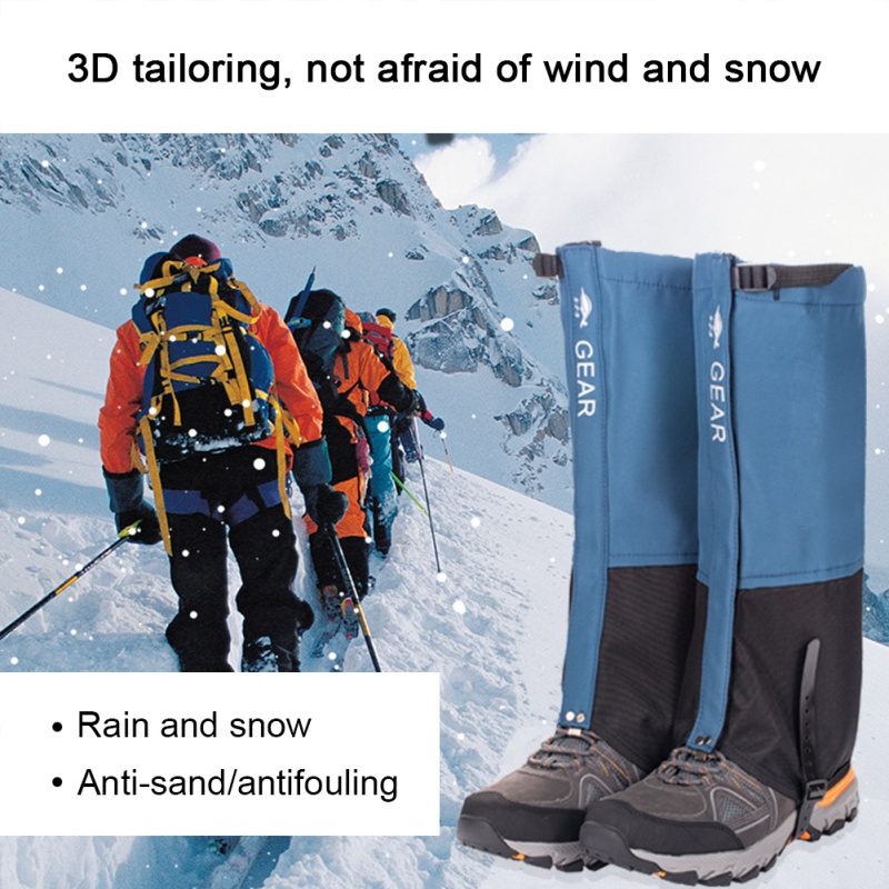 เดินป่ากลางแจ้งกันน้ํา Snow Le - Trekking Gaiters บทวิจารณ์และราคา