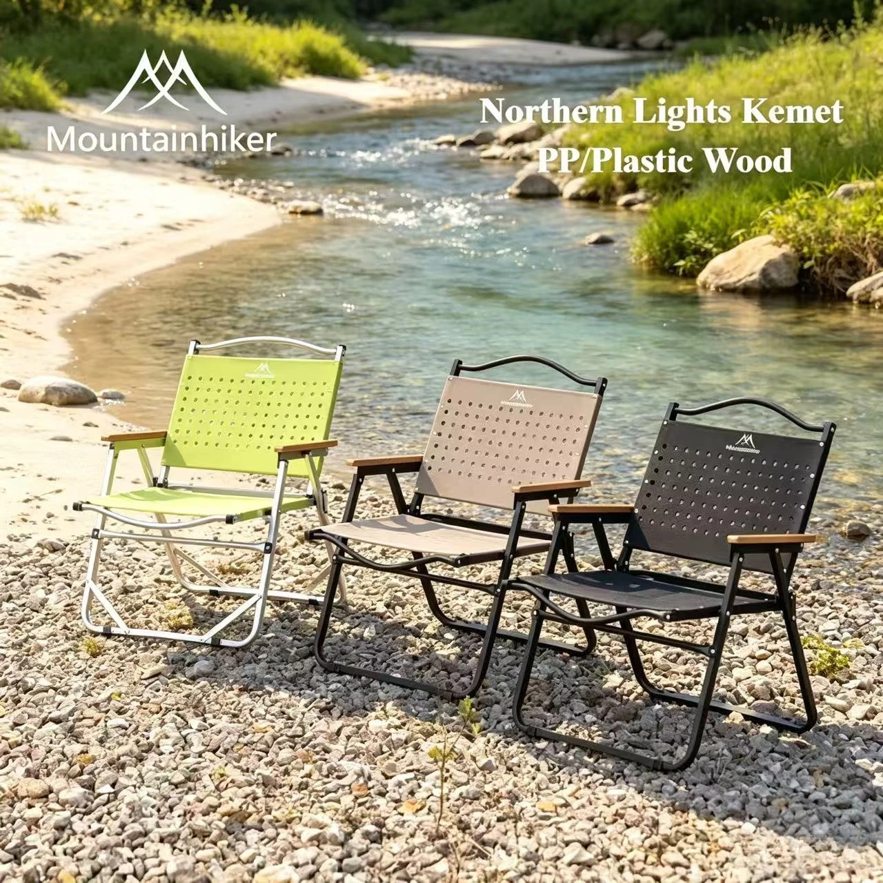 เก้าอี้แคมป์ปิ้ง MOUNTAINHIKER - Outdoor Camping High Chair บทวิจารณ์และราคา