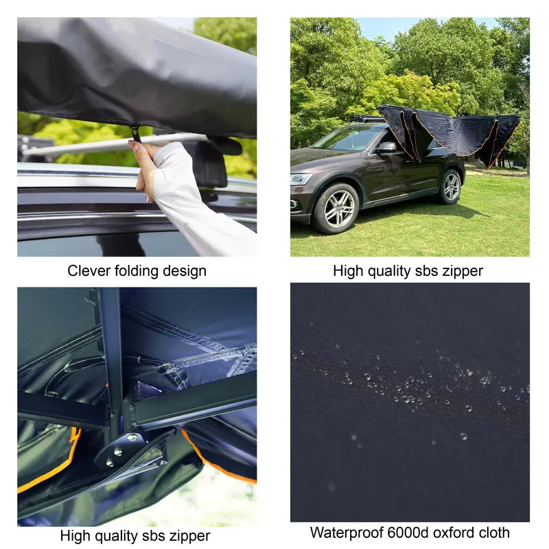 กันสาดรถยนต์ Awnlux 270 องศา 4 - Outdoor Camping Awning บทวิจารณ์และราคา