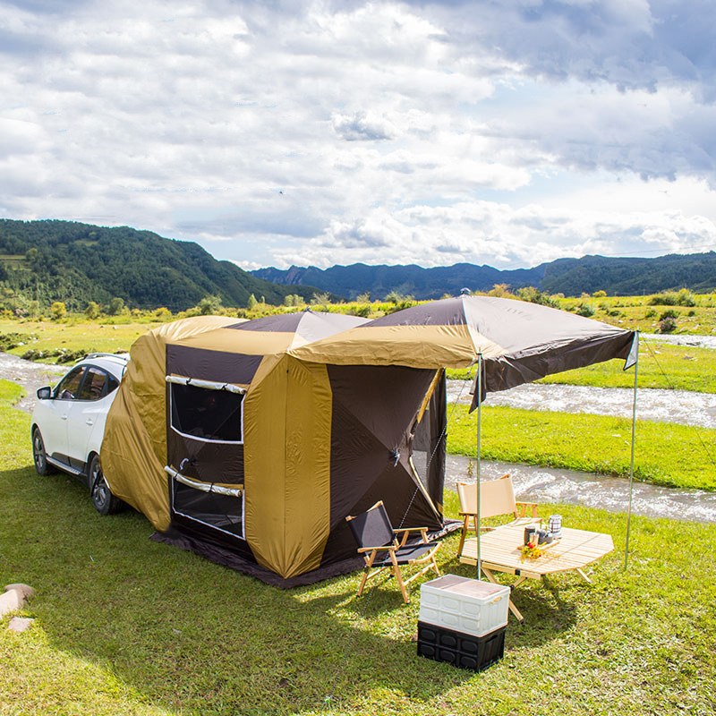 เต็นท์สำหรับตั้งแคมป์กลางแจ้ง, - Outdoor Camping Car Tail Tent บทวิจารณ์และราคา