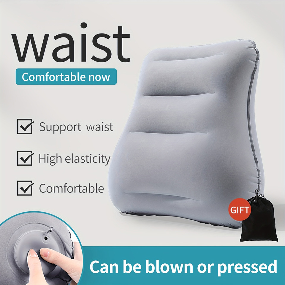 Inflatable Lumbar Support หมอน - Camp Pillow Compressible บทวิจารณ์และราคา