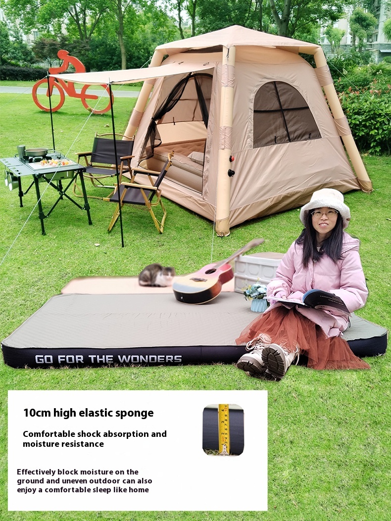ที่นอนแคมป์ปิ้งแบบพองลมอัตโนมั - Outdoor Camping House บทวิจารณ์และราคา