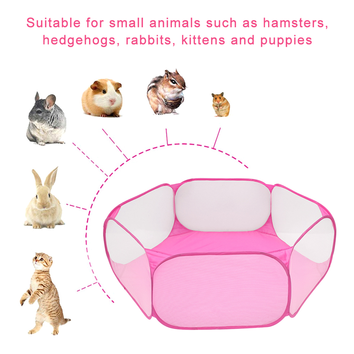 บทกวีสัตว์เลี้ยงแบบพกพาแมวสุนั - Outdoor Camping Dog Fence บทวิจารณ์และราคา