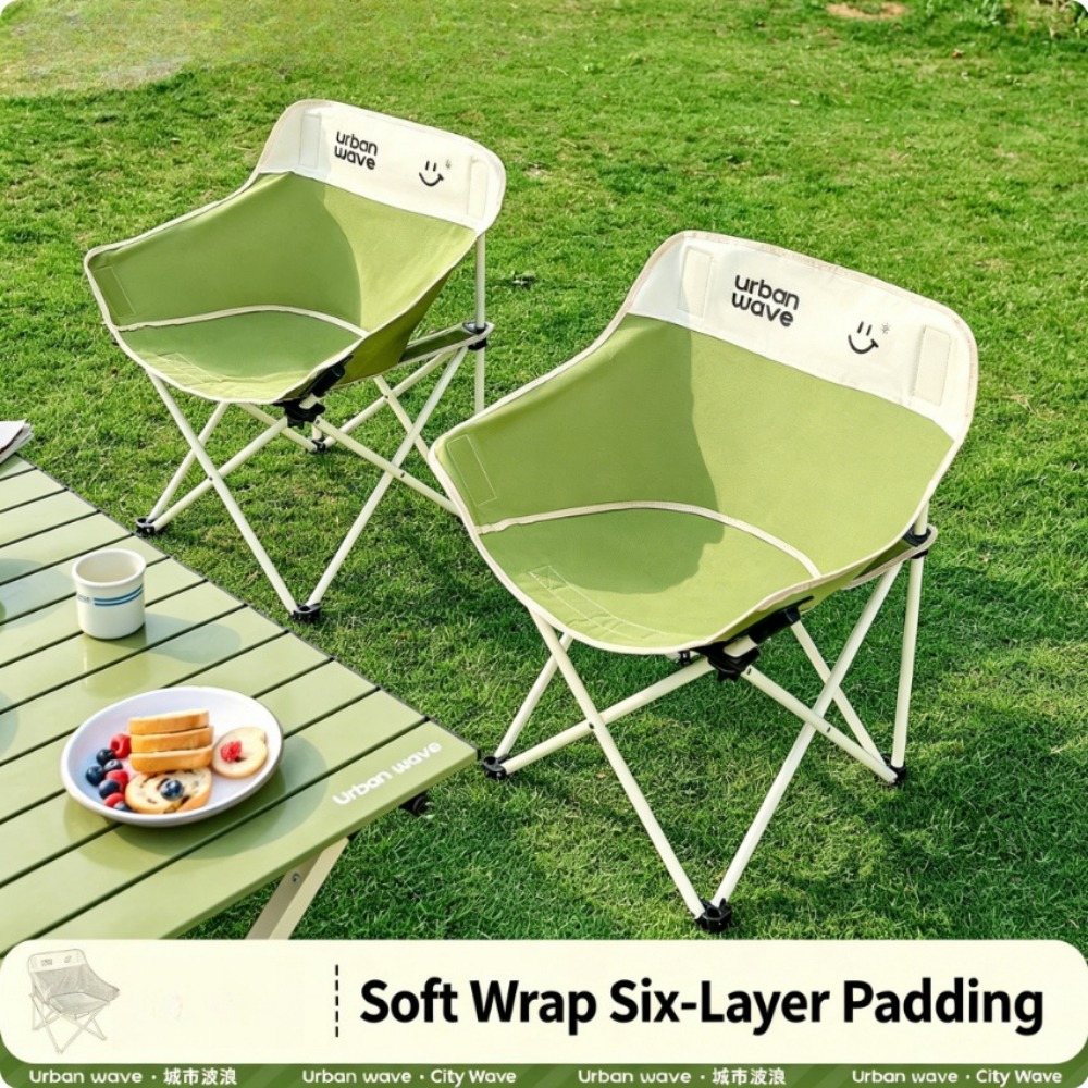 เก้าอี้พับกลางแจ้ง เก้าอี้มูนส - Outdoor Camping High Chair บทวิจารณ์และราคา